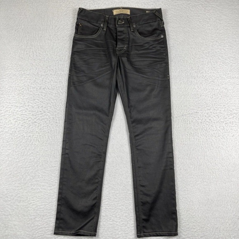 Dylan George Jeans Mens 29 Dylan Rocker Skinny Button Fly American Made Pants